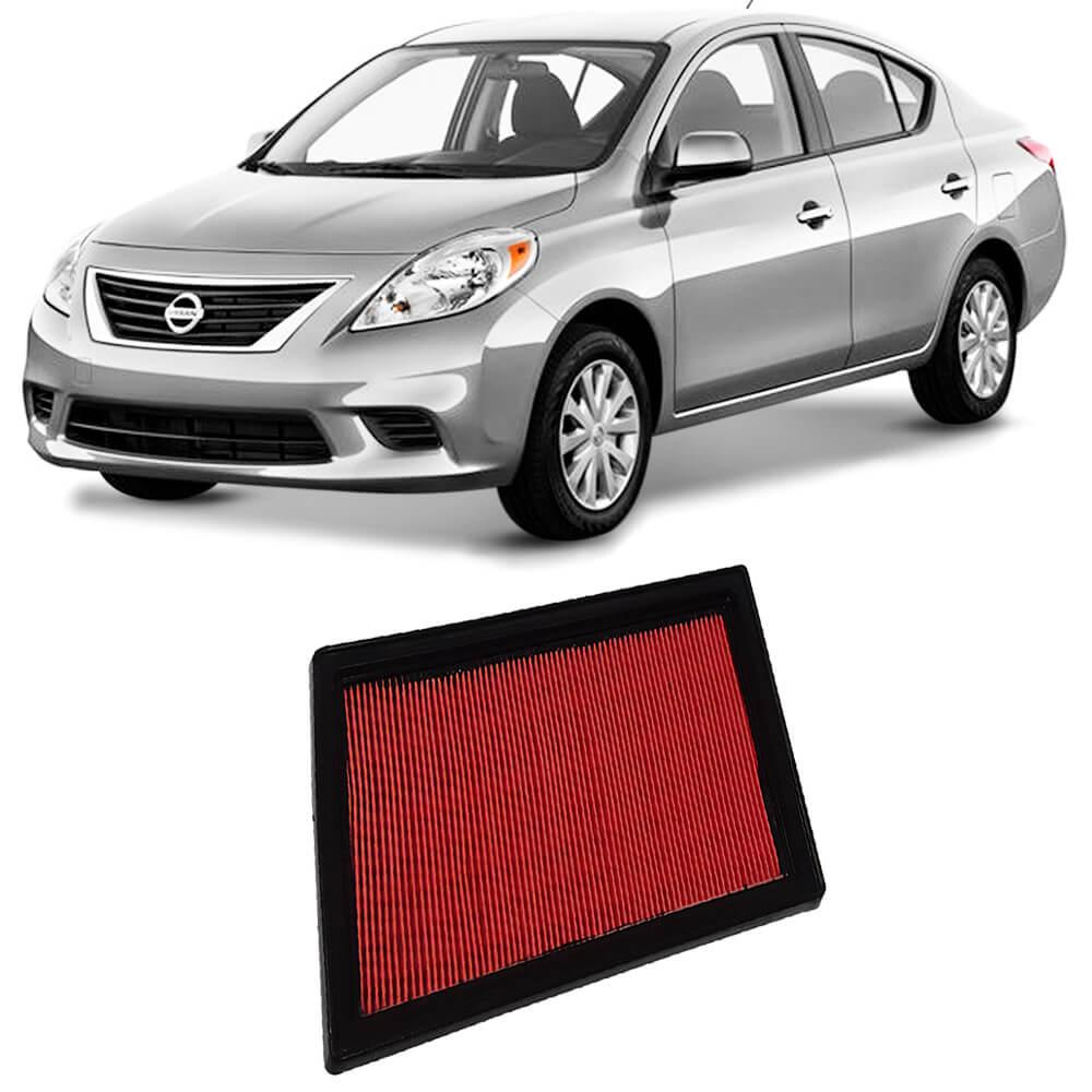 Filtro Ar Nissan March Sentra Versa 2014 A 2022 Wega Jfa193 em Oferta na Shopee
