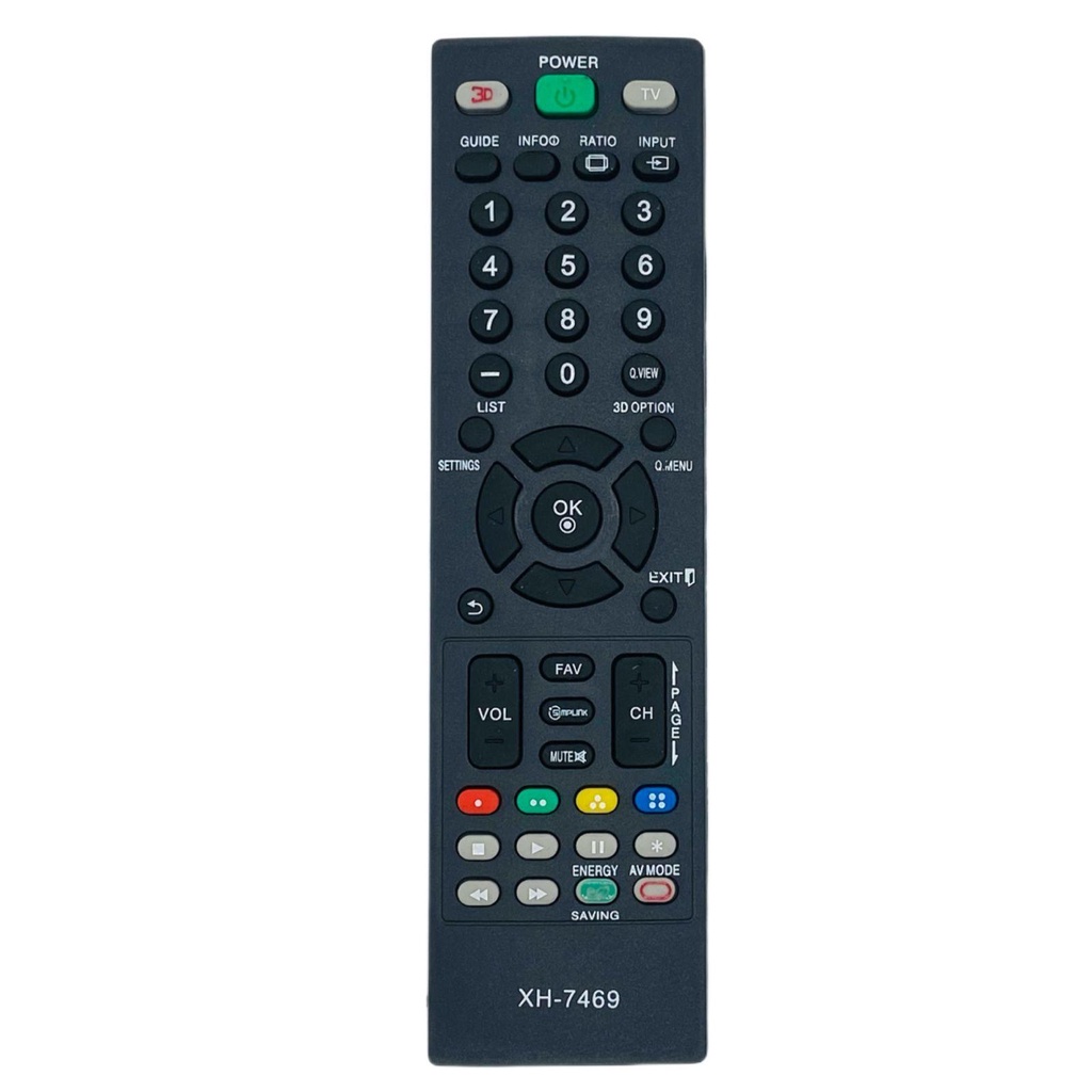 Controle Remoto Televisão Compatível Com TV LG LCD Marca XH