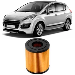 Filtro Óleo Peugeot 3008 1.6 2011 A 2016 Tecfil