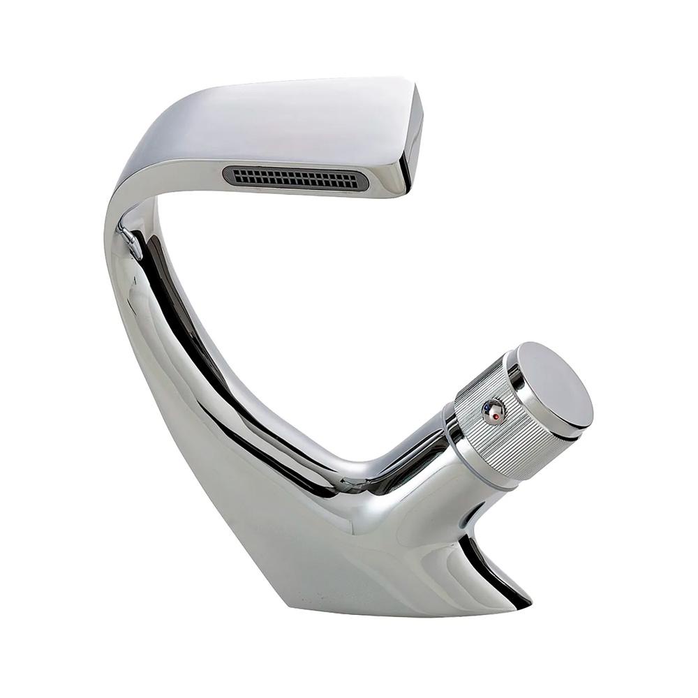 Torneira para banheiro cascata Misturador Monocomando Baixa Cairu Pingoo - Cromado