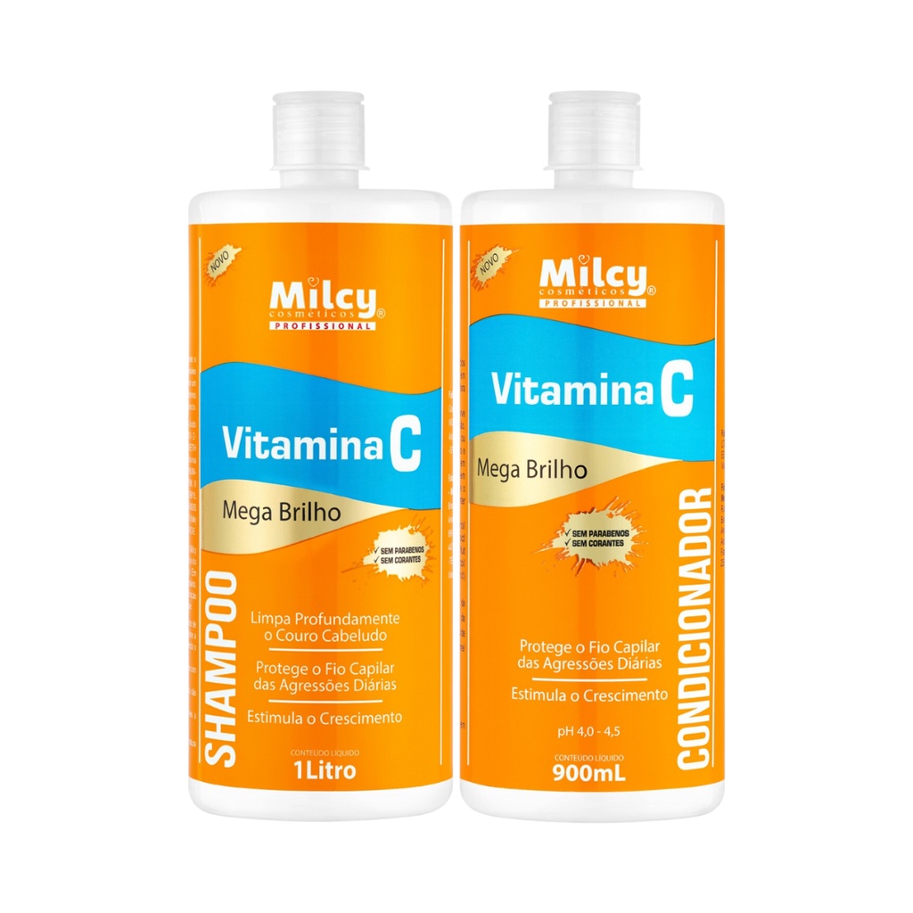 Milcy Kit Sh + Cond Vitamina C