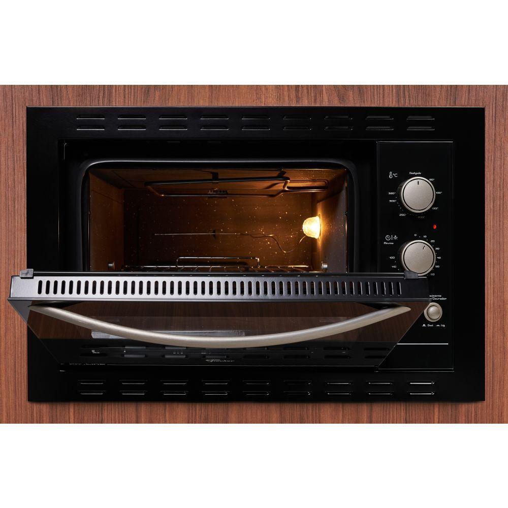 Forno Elétrico de Embutir Fischer Fit Line 44L 1775W Preto 220V 31630-81861