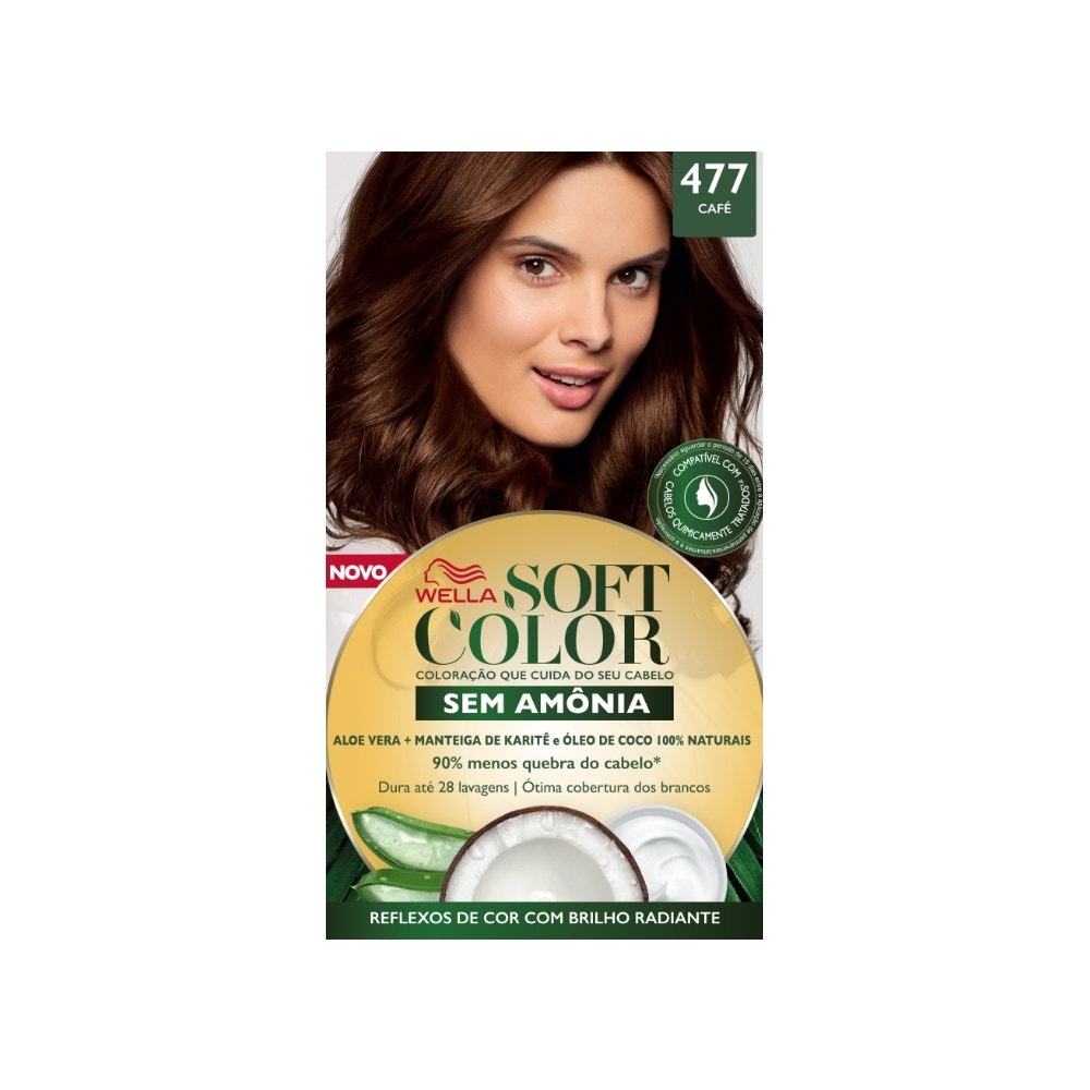 Tintura Soft Color 477 Café Intenso