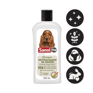 Shampoo Anti Odores Sanol Dog 500ml
