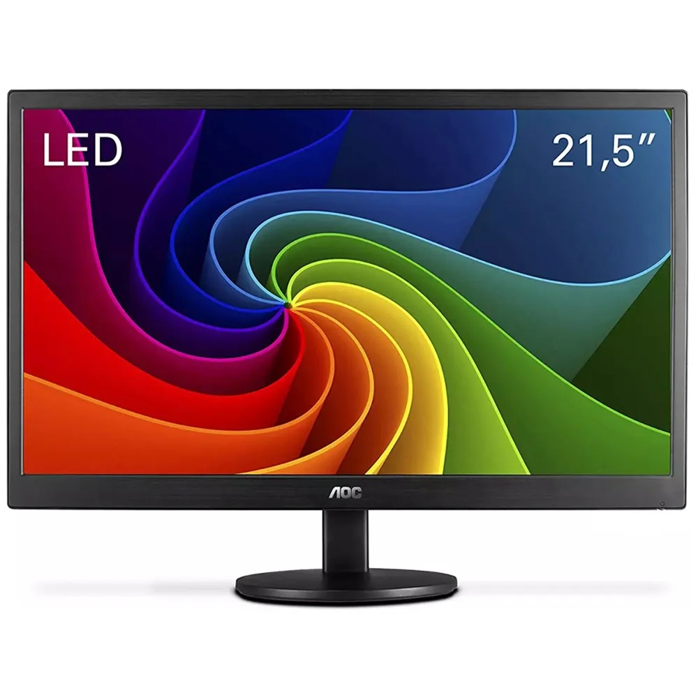 Monitor Led 21,5" AOC E2270S Full Hd Vga Hdmi Vesa