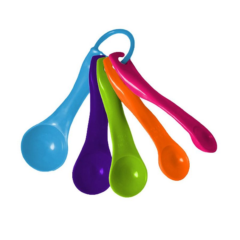 Colher Dosador Medidor de Plástico - 5 Colheres - Rizzo em Oferta na Shopee