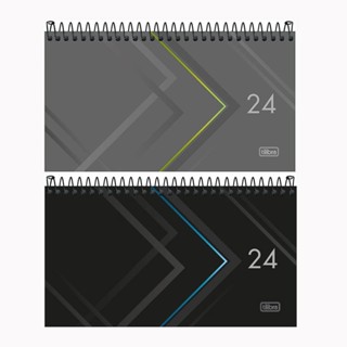 Agenda executiva espiral semanal bolso Spot 2024 Tilibra