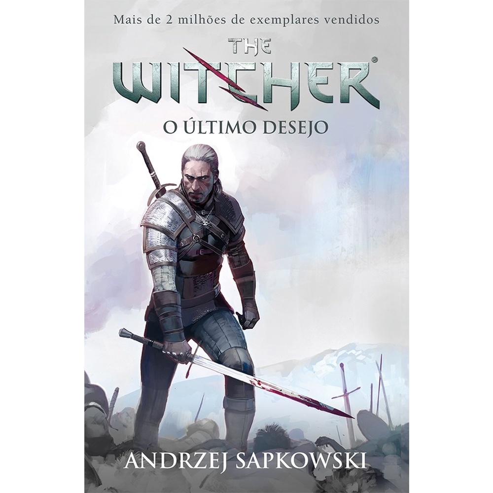 O último desejo - The Witcher - A saga do bruxo Geralt de Rívia (Capa game) em Oferta na Shopee
