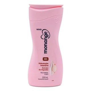 Hidratante Desodorante Monange Hidratação Intensiva Extrato de Algodão 200ml