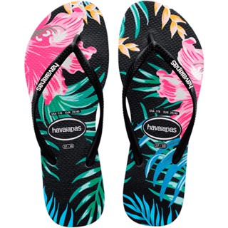 Chinelo Havaianas Slim Floral Palm