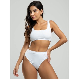 Biquini Regata Calcinha Hot Pants Bojo Removivel Proteção Uv 50+