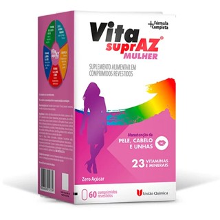 Suplemento Vita SuprAZ Mulher 60 Comprimidos – União Química