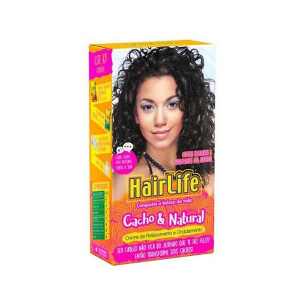 Creme Alisante Hair Life Cacho e Natural Com Manteiga Karité 180g - Beauty