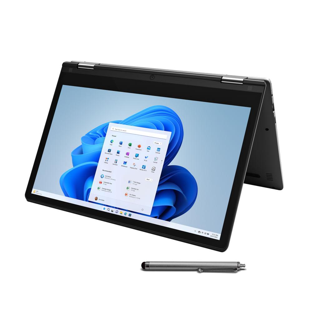 Notebook 2 em 1 Positivo Duo C4128B-3 Intel® Celeron® Win 11 home 11,6" - Cinza - Microsof...