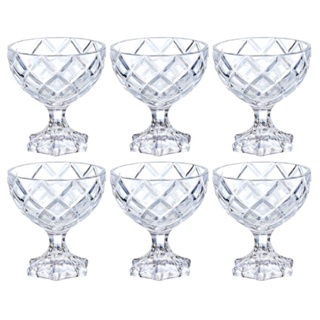 Taças De Sobremesa Em Vidro Pineapple 170ml 6 Peças - Hauskraft em Oferta na Shopee