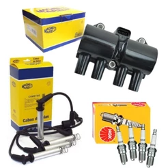 Bobina Cabos E Velas Corsa 1.0 8v Vhc Gasolina