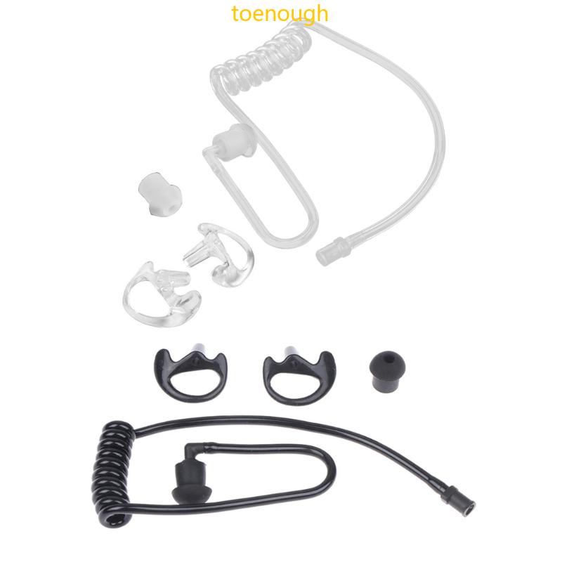 Do Dedo Pé Tubo Ar Acústico Substituição Plugue Ouvido Para Fone
