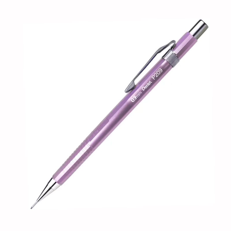 Lapiseira 0.9mm P209 Sharp Metallic Rosa Escuro Pentel