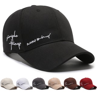 Novo Boné De Basebol Feminino Masculino Carta De Verão Sol Bordado Chapéu Casual Golfe