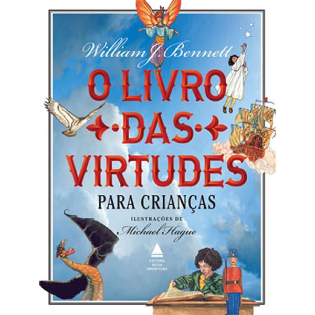 O LIVRO DAS VIRTUDES PARA CRIANÇAS em Oferta na Shopee