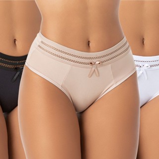 Kit 3 Calcinhas Confortaveis Cos Dama Premium Poliamida 1242