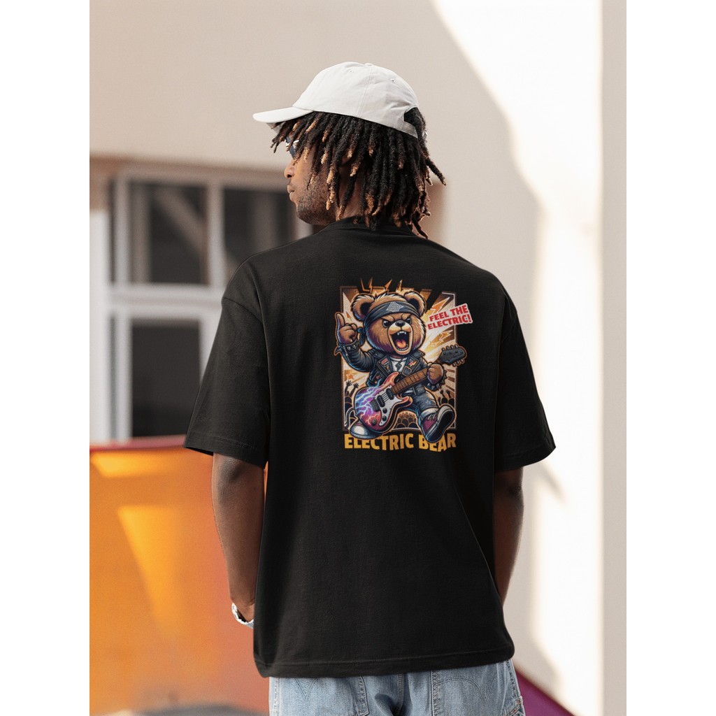 Camisa Camiseta Oversized Streetwear Ombro Caído Estampada Masculino e Feminino 100% Algodão Confortável Academia
