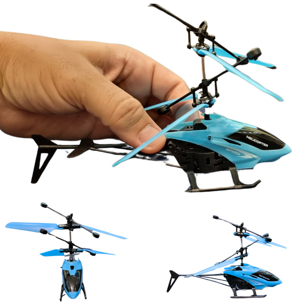 Mini Drone De Helicóptero De Brinquedo Voador Sensor Infravermelho Indução Recarregável/USB