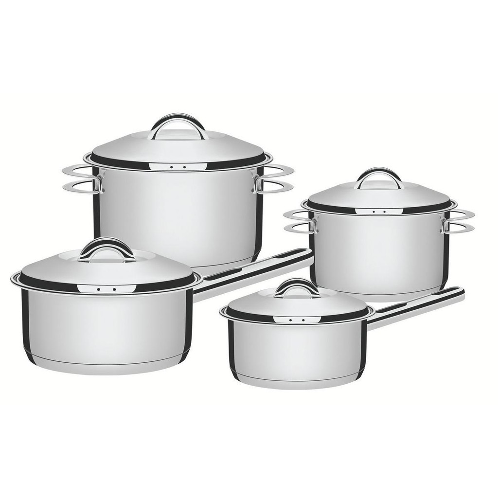 Jogo de Panelas Aço Inox Solar 4 Peças Tramontina