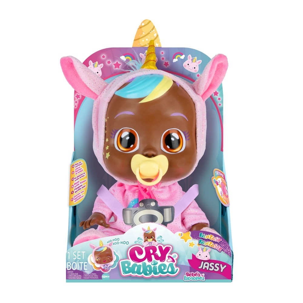 Boneca Cry Babies - Sons e Lágrimas de Verdade - Jassy - Multikids