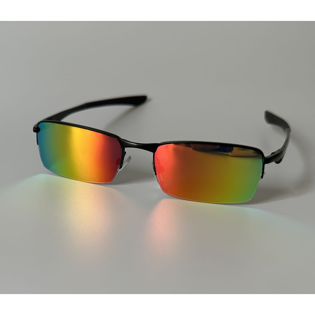 Óculos de Sol Lupa do Vilão Armação Toda em Metal Lentes 100% Polarizadas em Oferta na Shopee