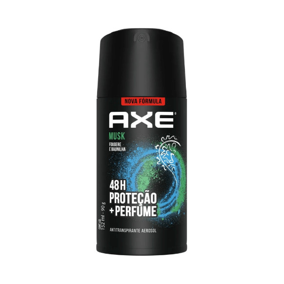 Desodorante Aerosol Axe Musk Masculino 48h 152ml