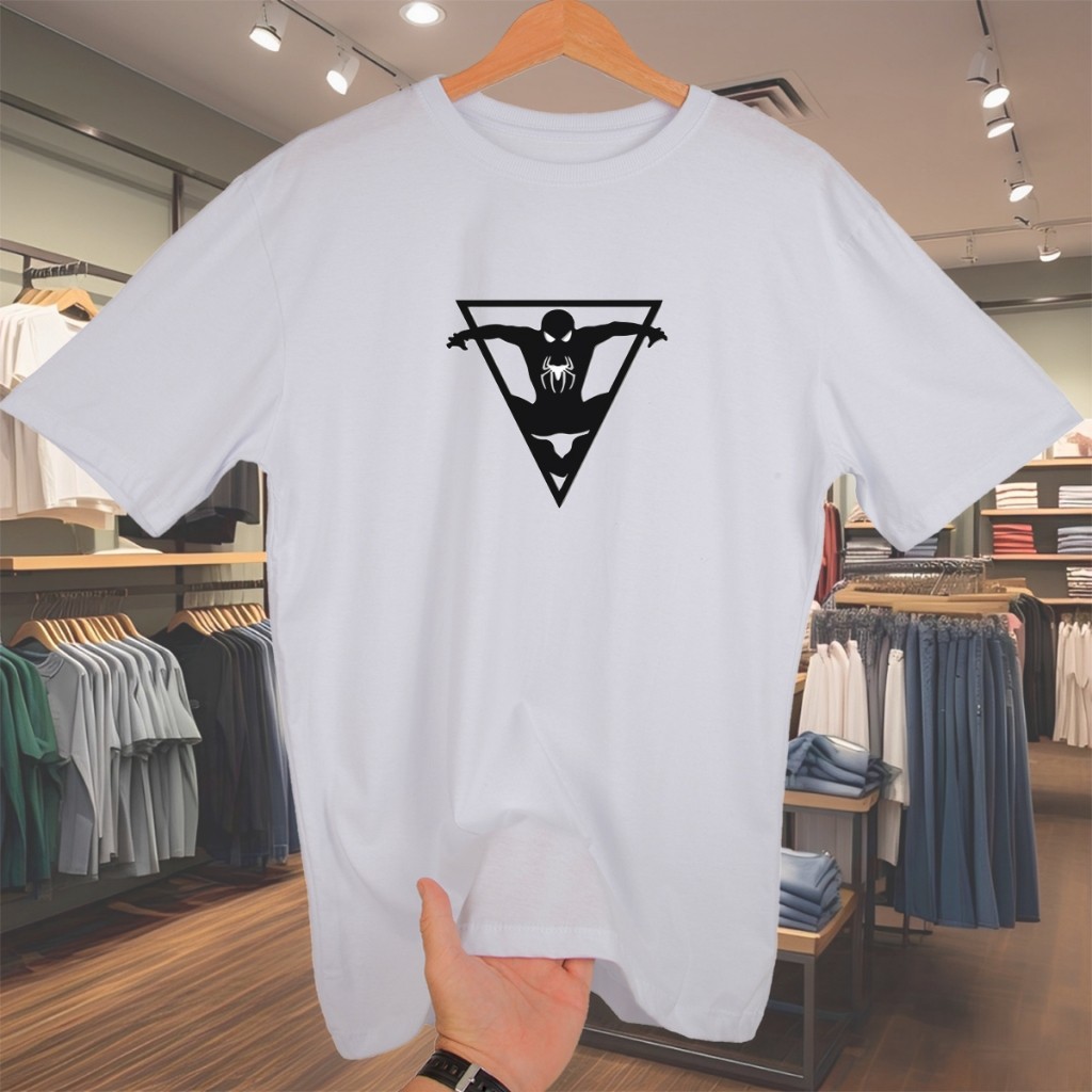 camisa masculina homem aranha camisa oversized masculino spider man camiseta masculina streetwear algodão