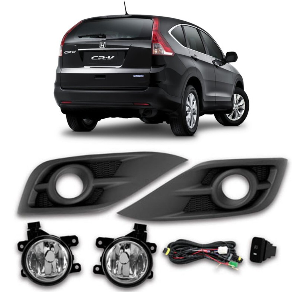 Kit Faról Milha Honda CRV 2012 até 2016 Original SL-111110 - Shocklight em Oferta na Shopee