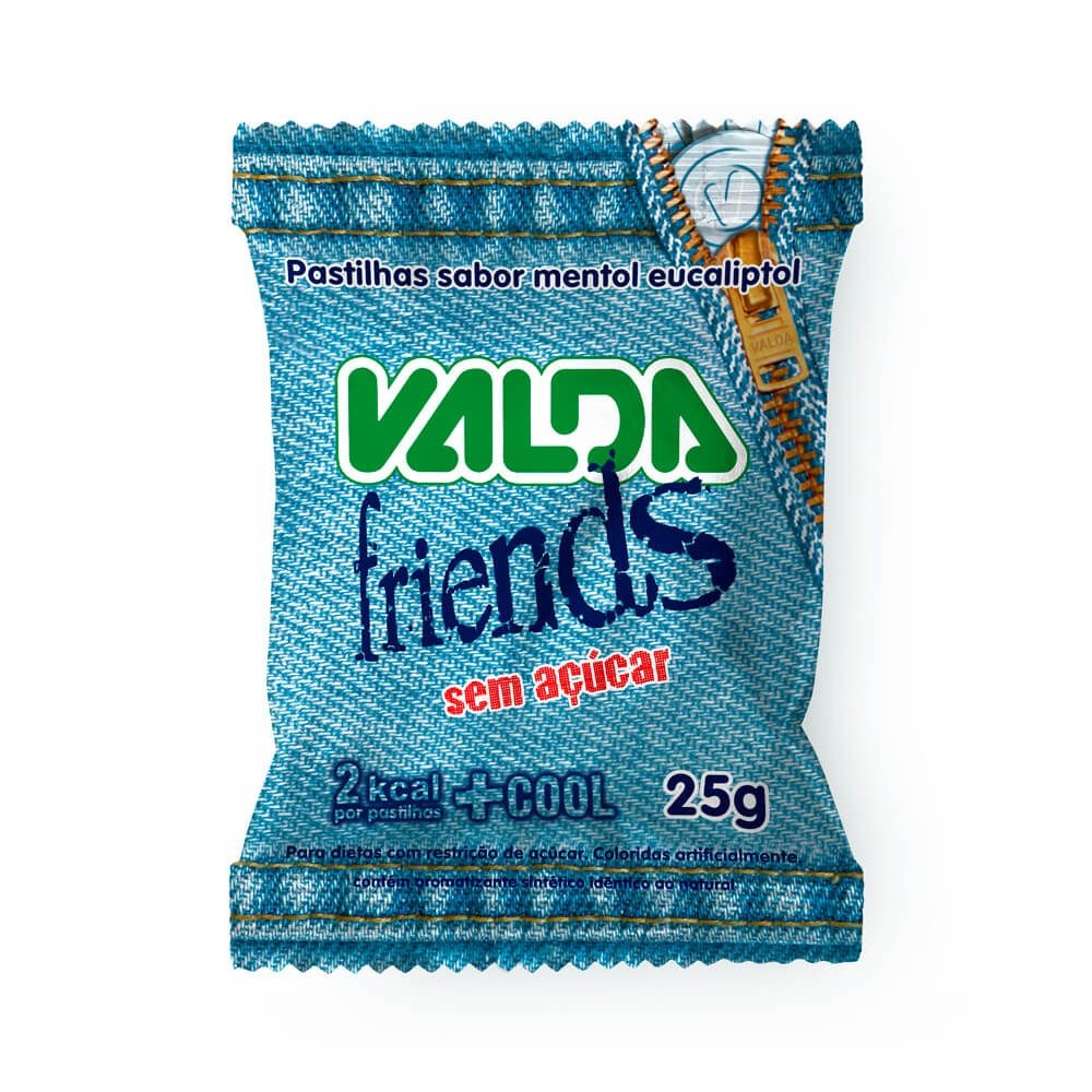 Kit C/ 30 Valda Friends Past Sac Can