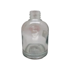 Frasco para aromatizador de Vidro Redondo - Frasco York Transparente - 170ml - 1 unidade - Rizzo