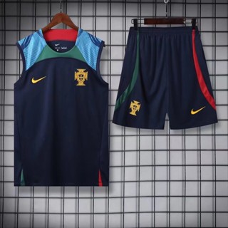 Camisa Time 2022/2023 Portugal Futebol Treino Colete Camisa Homem NROB