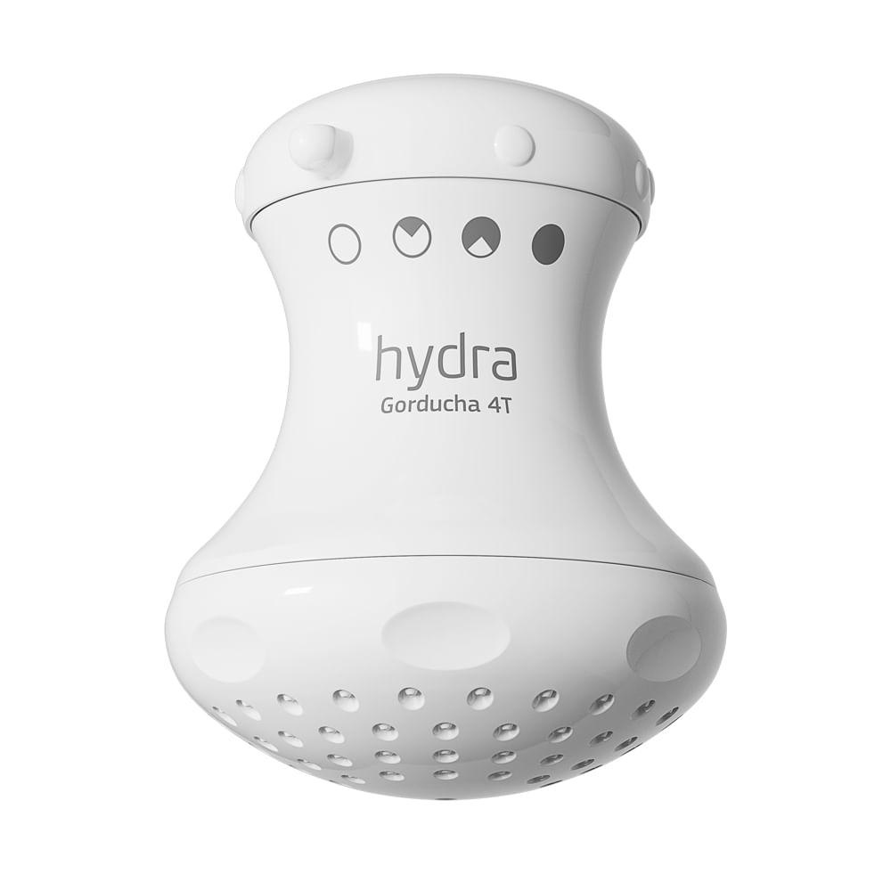 Chuveiro Elétrico Hydra Corona Gorducha 4 Temperaturas 220V 5700W Branco
