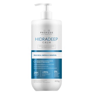 Hidradeep Calm Profuse Loção Hidratante Corporal e Facial 400g
