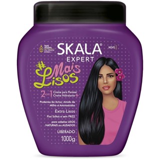 Máscara Capilar De Tratamento Skala #MaisLisos 2 Em 1 - 1kg