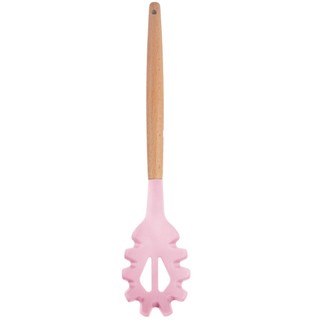 Colher Pegadora de Massa Silicone Cozinha Macarrão Salada