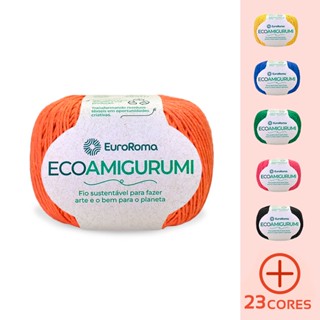 Euroroma EcoAmigurumi Lançamento!!! - Linha p/Amigurumi Todas as cores 160g - 254m