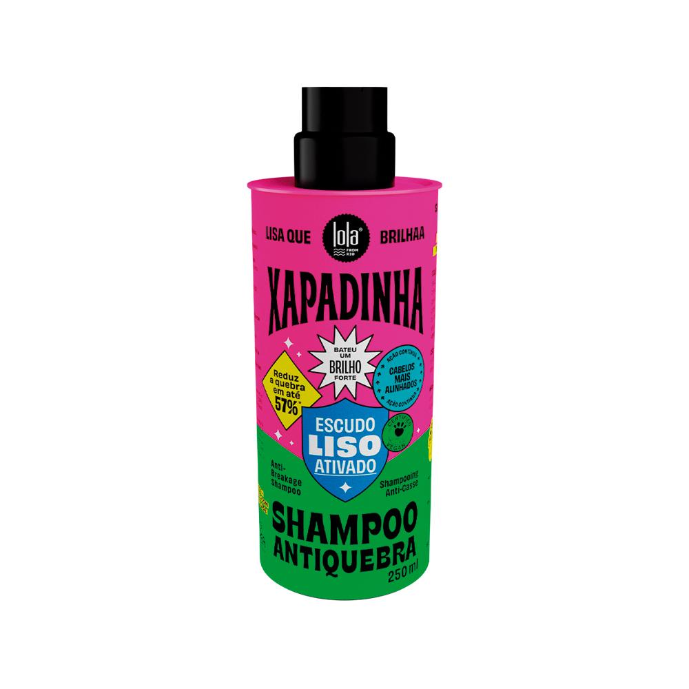 Lola Cosmetics Xapadinha Escudo Liso Ativado Shampoo 250ml em Oferta na Shopee