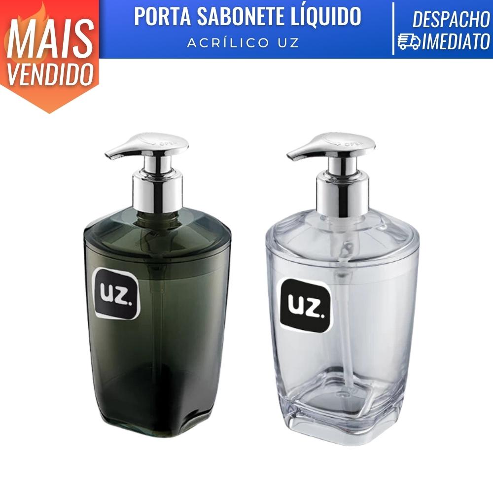 Porta Sabonete Liquido Dispenser Alcool Gel Banheiro UZ