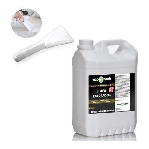 5l Produto Lavagem A Seco De Sofá Estofados + Bico Extratora