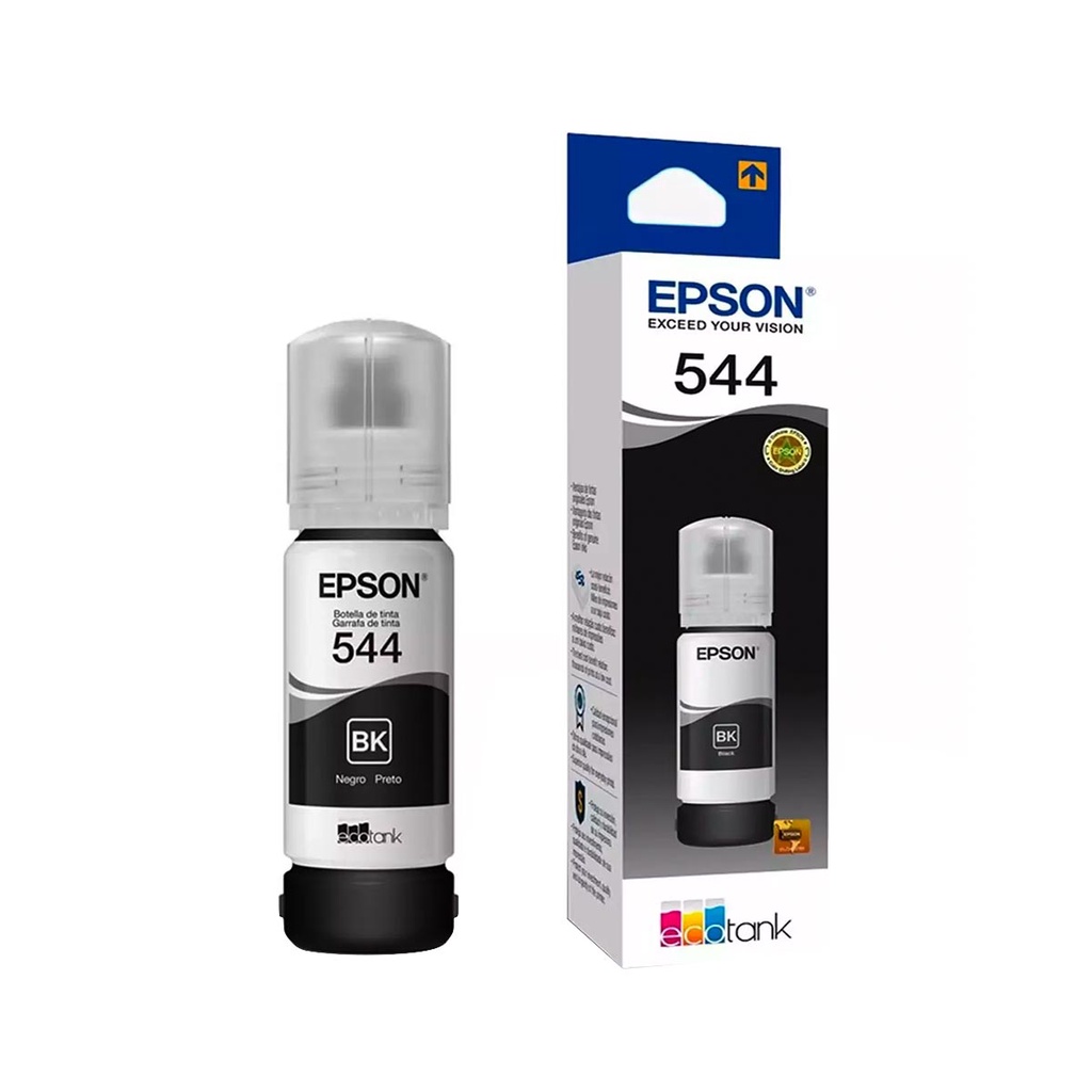 Refil de Tinta Epson Original Preta T544120 em Oferta na Shopee