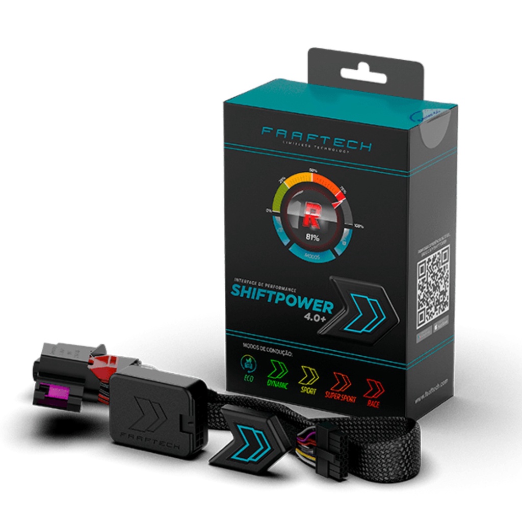 Pedal Shiftpower Chip Modulo Acelerador Bluetooth App Todos (FT-SP-10+) em Oferta na Shopee