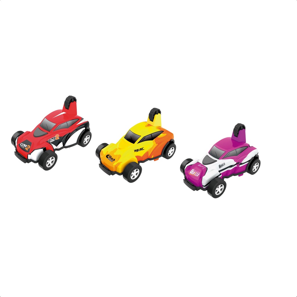 Brinquedo Infantil Carrinho Gira 360° Movido à Fricção Sortido e Unitário Radical - Fenix Brinquedos DDC-977 · foto 2