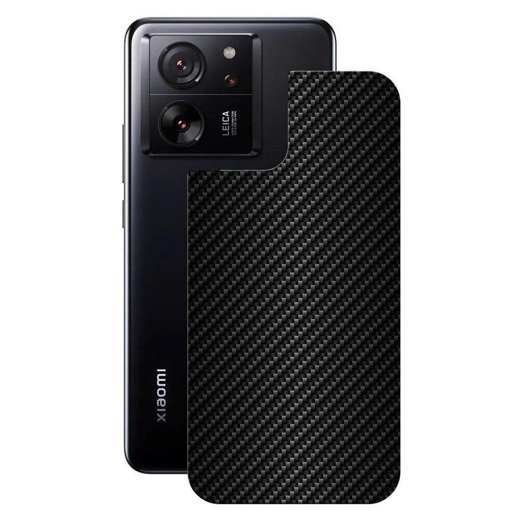 Película para Xiaomi 13T Pro - Traseira de Fibra de Carbono Preta - Gshield em Oferta na Shopee