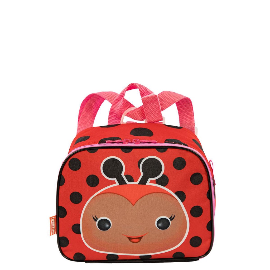 Lancheira Pequena 2 em 1 Sestini Kids Joaninha - Colorido em Oferta na Shopee