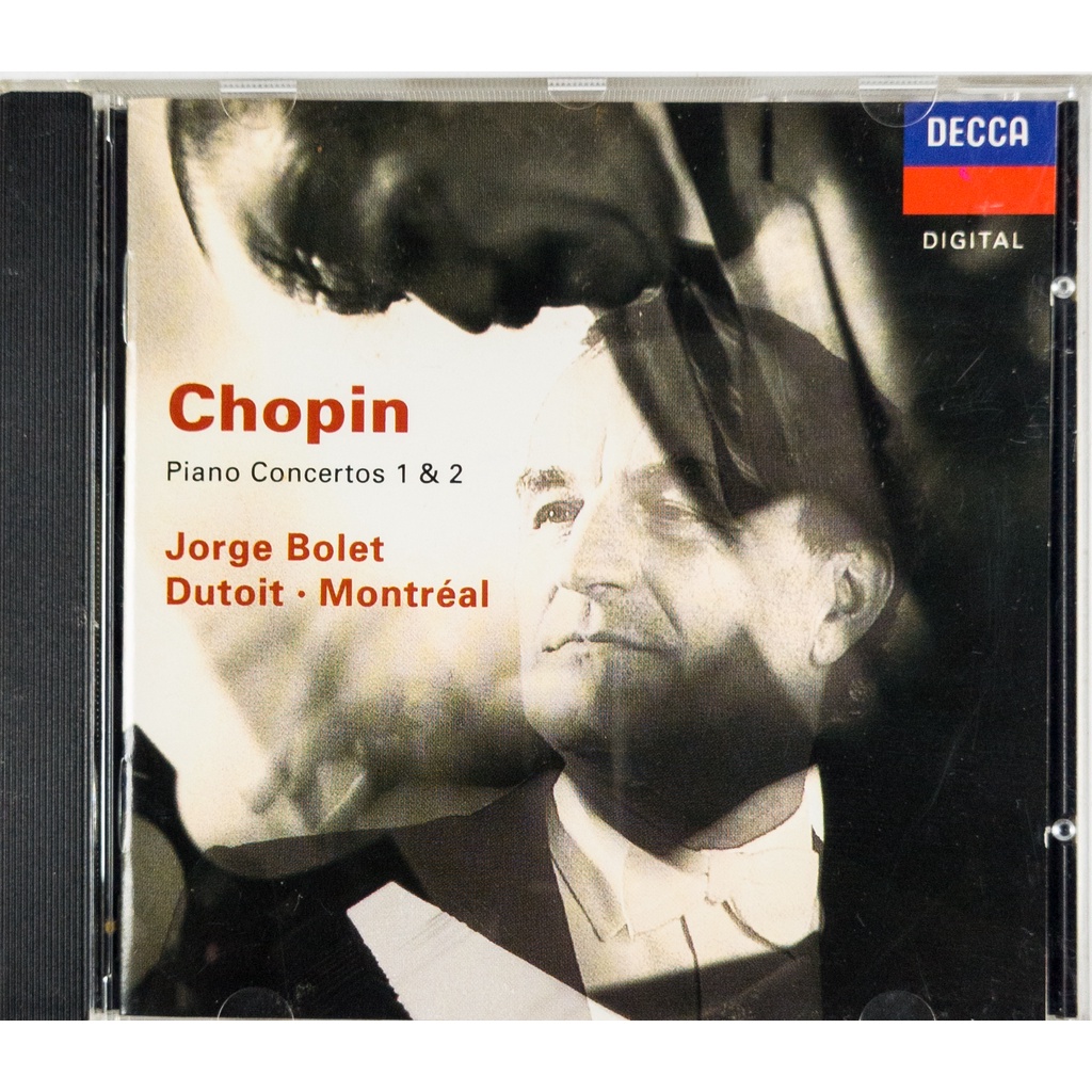 CD Chopin Piano Concertos 1 e 2 Jorge Bolet Importado